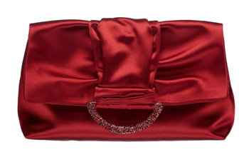 กระเป๋าทรงคลัชสำหรับงานราตรีสีแดงสด ราคา 49,000 บา จาก ดิออร์
