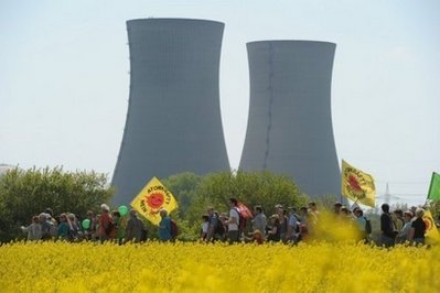 กรีนพีซแถลงไทยควรบอกลาแผนใช้พลังงานนิวเคลียร์เหมือนเยอรมัน (ภาพประกอบข่าวจากเอเอฟพี)