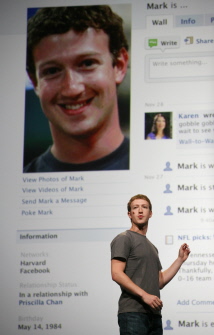 ซีอีโอเฟซบุ๊ก กับหน้าประวัติหรือ Profile Page แบบเก่า