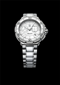 TAG HEUER: Formula 1 Lady Steel and Ceramic Chronograph