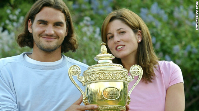 Roger and Mirka Federer