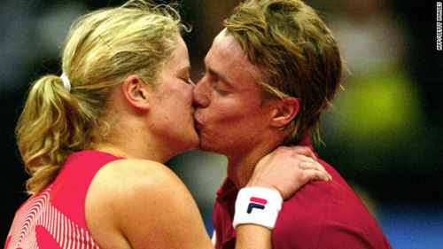 Kim Clijsters and Lleyton Hewitt