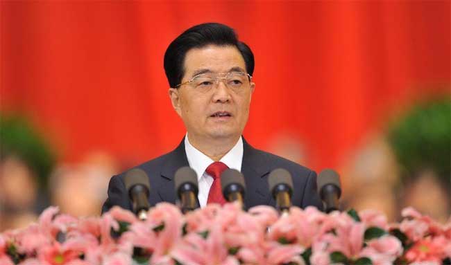 นายหู จิ่นเทา ประธานาธิบดีแห่งสาธารณรัฐประชาชนจีน (แฟ้มภาพ)