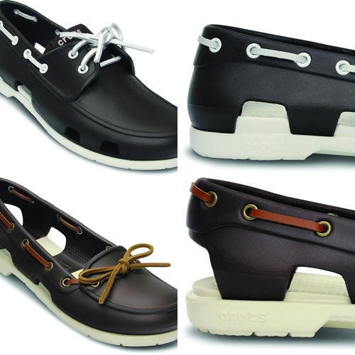 รองเท้า Crocs รุ่น Boat Shoe จาก Beach Line Collection สำหรับผู้ชายและผู้หญิง ราคาคู่ละ 2,390 บาท