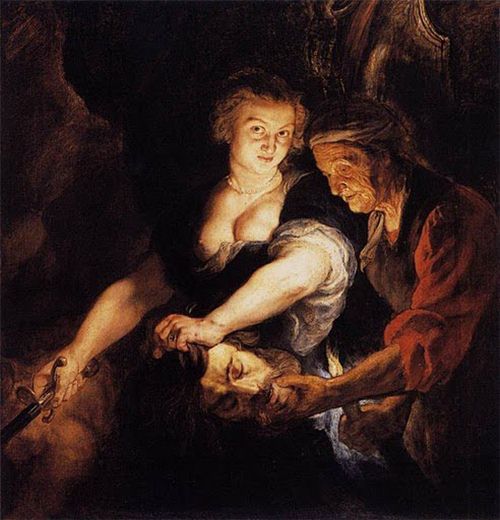 6.Pieter Paul Rubens: ยูดิทกับศีรษะของโฮโลเฟอร์เนส (Judith with the Head of Holofernes), ราว ค.ศ. 1616, สีน้ำมันบนผ้าใบ, Herzog Anton-Ulrich-Museum, Braunschweig