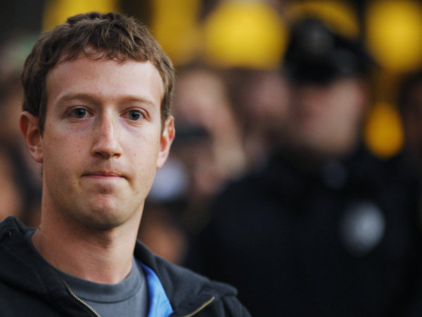 มาร์ก ซัคเกอร์เบิร์ก (Mark Zuckerberg) ผู้ก่อตั้งและซีอีโอเฟซบุ๊ก