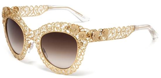 2.แว่นกันแดด Filigrana จาก Dolce & Gabbana