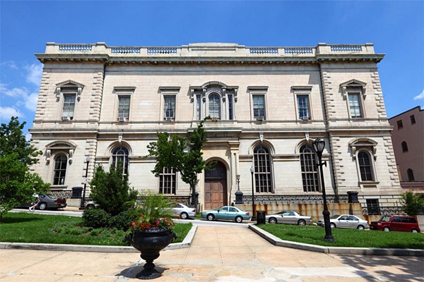 George Peabody Library ประเทศสหรัฐอเมริกา