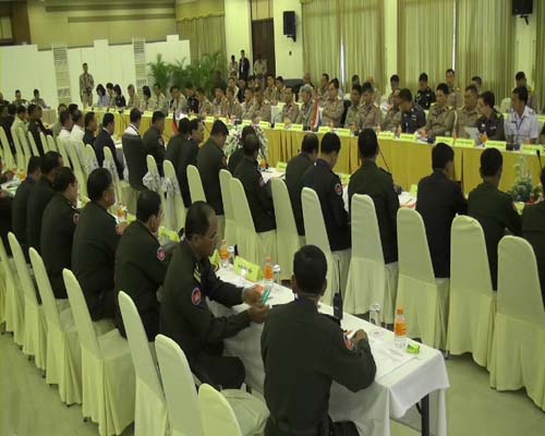 กองกำลังด้านจันทบุรี-ตราด ประชุมคณะกรรมการชายแดนไทย-เขมร เพื่อเสริมสร้างความสัมพันธ์อันดีต่อกัน
