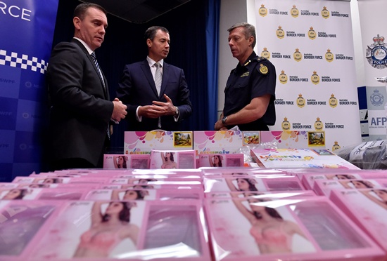 Australia seizes meth-filled bra inserts in major drugs bust
