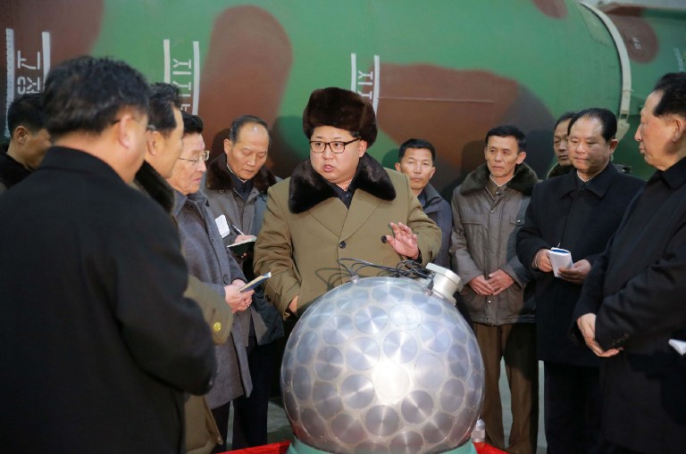 ผู้นำคิมโวสำเร็จทดสอบหัวรบนุกทนต่อบรรยากาศ กร้าวลองยิงขีปนาวุธติดหัวรบนิวเคลียร์เร็ววันนี้