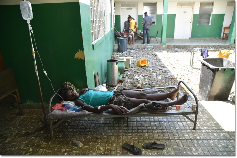 การระบาดของอหิวาตกโรคในเฮติหลังวิกฤตเฮอร์ริเคนแมทธิว