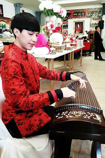 การแสดงดนตรีเครื่องสายจีน