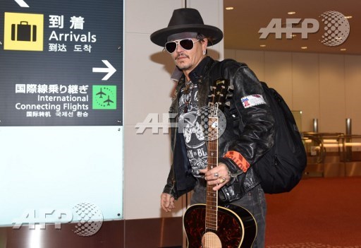 Johnny Depp in Japan