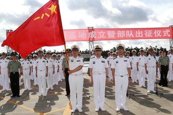 ฐานทัพนอกประเทศแห่งแรกของจีน ที่ประเทศจิบูตี
