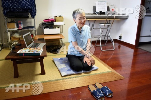 This picture taken on July 13, 2017 shows 82-year-old programmer Masako Wakamiya speaking during an interview with AFP in Fujisawa, Kanagawa prefecture. When 82-year-old Masako Wakamiya first began working she still used an abacus for maths -- today she is one of the worlds oldest iPhone app developers, a trailblazer in making smartphones accessible for the elderly. Kazuhiro Nogi/AFP