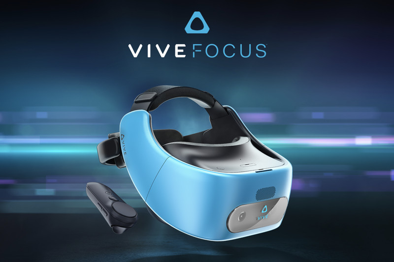 อุปกรณ์สวมศีรษะสแตนอะโลนรุ่นใหม่ล่าสุดของ HTC มีชื่อว่าไวฟ์โฟกัส (Vive Focus)