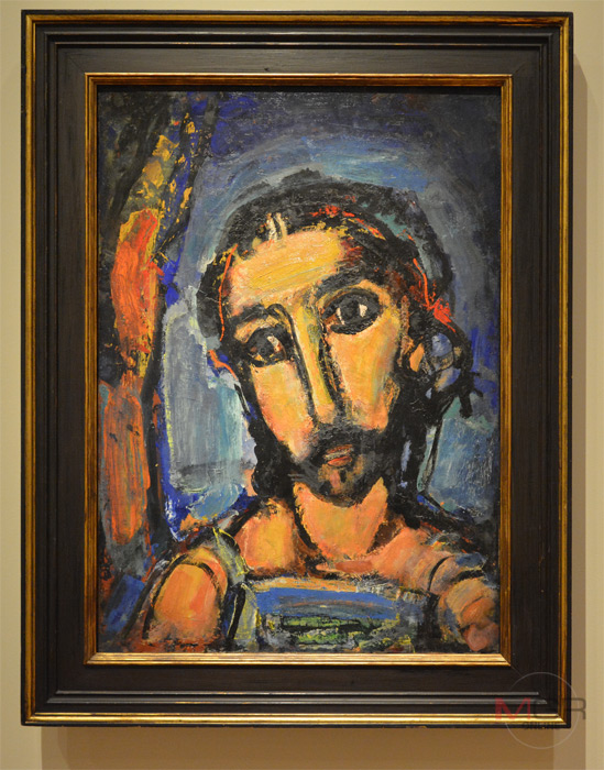 Head of Christ, ราว 1937 Oil on canvas โดย Georges Rouault