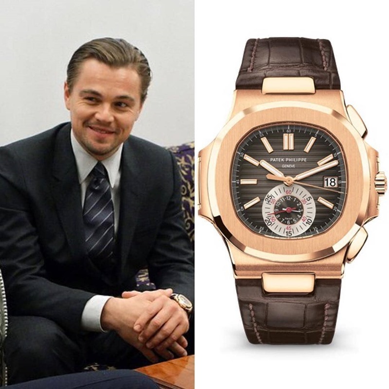 นักแสดงเจ้าบทบาทอย่าง Leonardo Di Caprio นั้นกลายเป็นข่าวซุบซิบในทันทีเมื่อครั้งเขาเข้าพบปูตินที่รัสเซียเมื่อปี 2010 ซึ่งตอนนั้นเขาใส่นาฬิกา Patek Philippe รุ่น Nautilus 5980 R ซึ่งเป็นรุ่นที่คนดังในอเมริกานิยมใส่กัน ราคาอยู่ที่ 70,000 $ หรือราว 2.2 ล้านบาท 