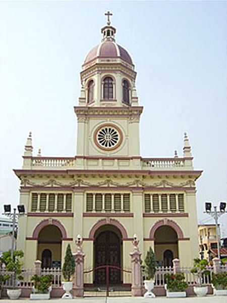 โบสถ์คริสต์ที่กุฎีจีน ธนบุรี