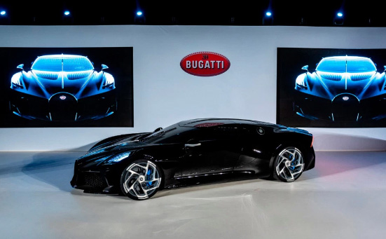 Bugatti Voiture Noire hypercar สนนราคา 10 ล้านปอนด์