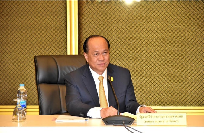 พล.อ.อนุพงษื เผ่าจินดา รัฐมนตรีว่าการกระทรวงมหาดไทย