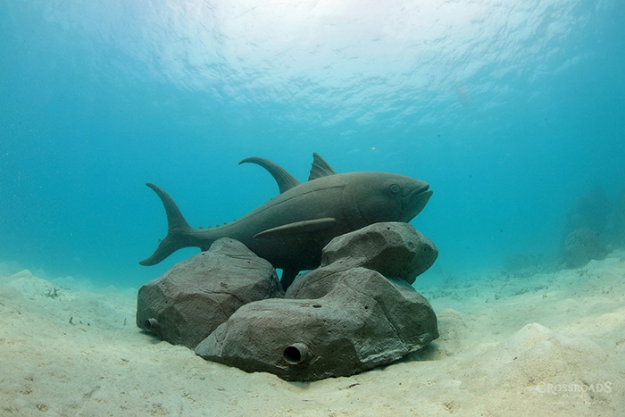 ประติมากรรมทูน่าใต้ทะเล (Tuna Sculptures) 