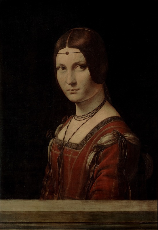 Ritratto di dama (La Belle Ferroni+_re) - Parigi, Louvre