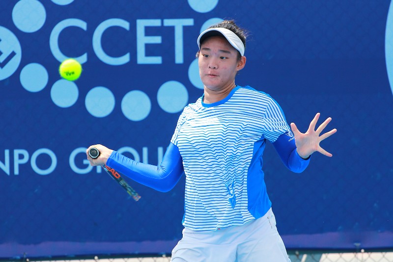 วริศรา ลี นักเทนนิสไทย วัย 16 ปี