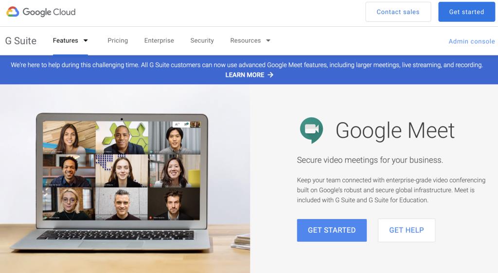 การใช้งานฟรี Google Meet จะจำกัดเวลาประชุมครั้งละไม่เกิน 60 นาที แต่ Google จะเริ่มบังคับใช้การจำกัดเวลานี้หลังจากวันที่ 30 กันยายน