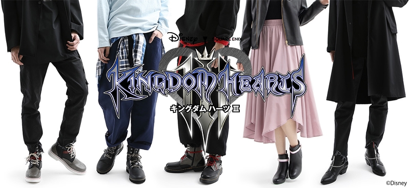 เปิดไลน์แฟชั่น 'เกือก' แรงบันดาลใจจาก "Kingdom Hearts"