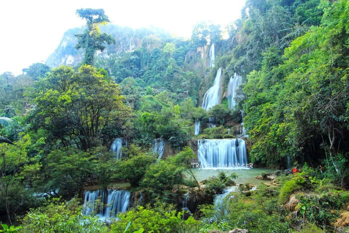 น้ำตกทีลอซู อ.อุ้มผาง น้ำตกที่ได้ชื่อว่ายิ่งใหญ่สวยงามที่สุดในเมืองไทย
