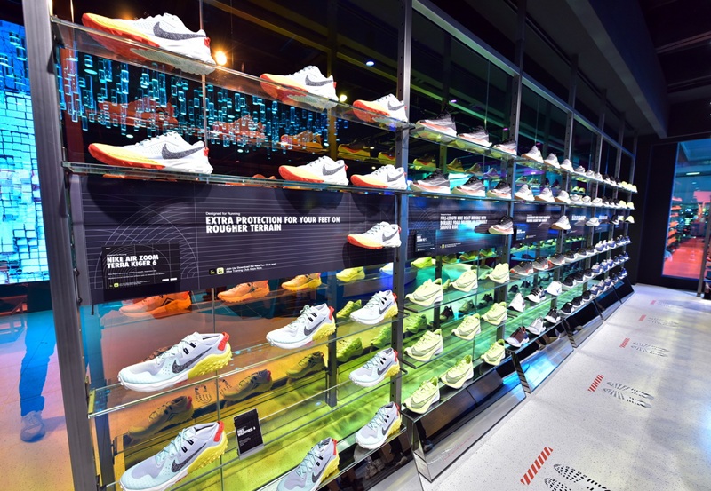 Nike Bangkok แฟล็กชิปสโตร์ใหญ่ที่สุดในไทย