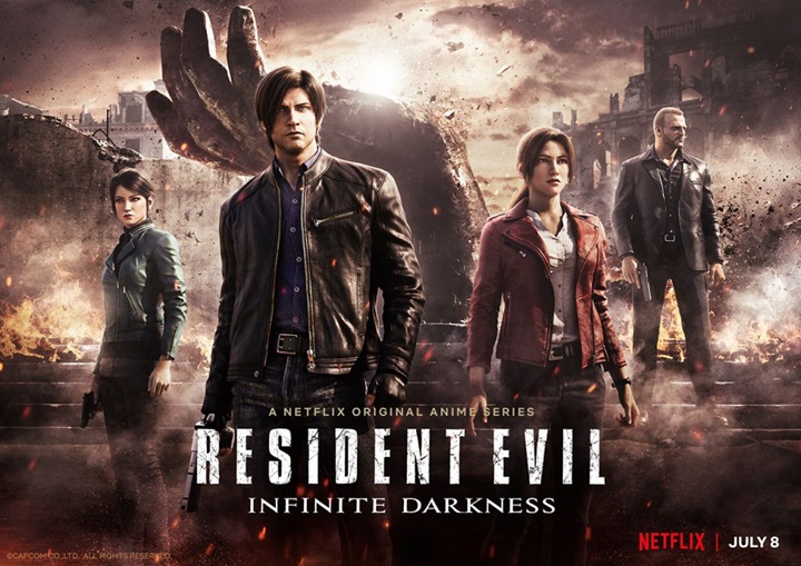 ผีชีวะ "RESIDENT EVIL: Infinite Darkness" ลงจอ Netflix ทั่วโลก 8 ก.ค.นี้