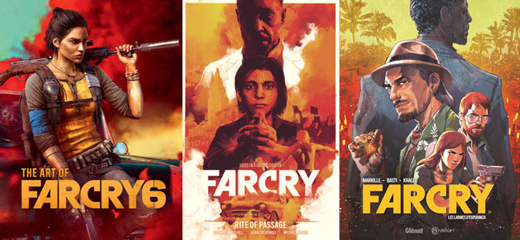 Ubisoft เปิดตัว "การ์ตูน-นิยาย" ภาคขยายจักรวาล Far Cry