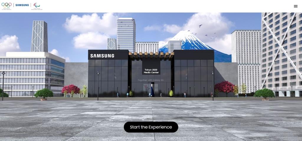 Virtual Samsung Galaxy Tokyo 2020 Media Center เพื่อให้สื่อมวลชนและแฟนกีฬาจากทั่วโลกสามารถติดตามเกมการแข่งขันได้ง่ายดายยิ่งขึ้น