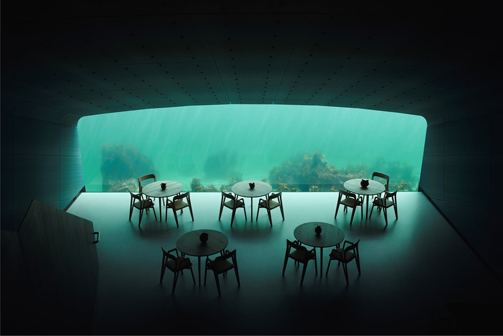 กินข้าวกับฝูงปลา ใน “ร้านอาหารใต้ทะเล” แห่งแรกของยุโรป ที่ “นอร์เวย์”