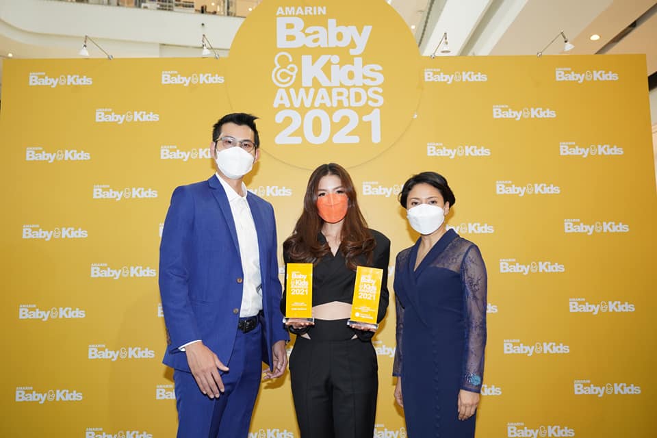 Amarin Baby &amp; Kids ประกาศรางวัลสุดยอดแบรนด์ในดวงใจพ่อ-แม่ ปีที่ 3 ในงาน Amarin Baby &amp; Kids Awards 2021