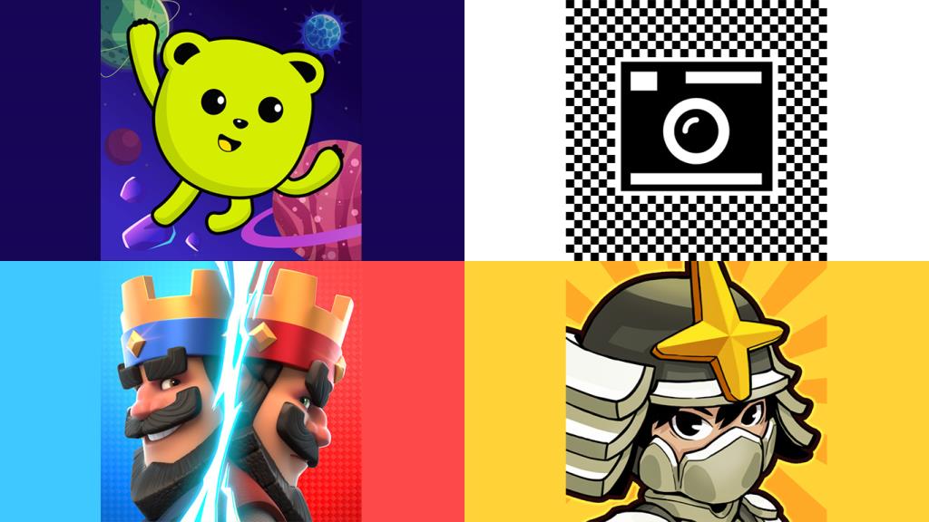 Cyber Apps 4/4/22 : Wakeout Kids / Pixel Art Camera / Clash Royale / Crush Them All