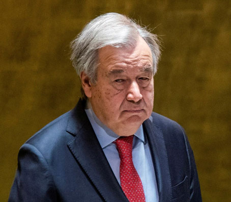 Antonio Guterres เลขาธิการสหประชาชาติ