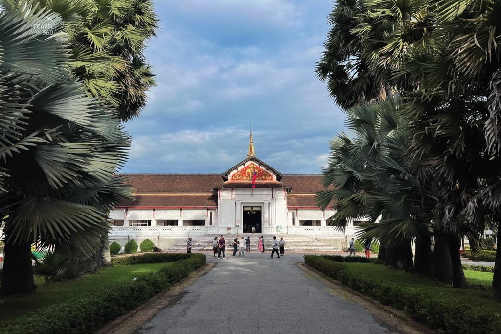 The old royal palace is currently on display at the Luang Prabang Museum.