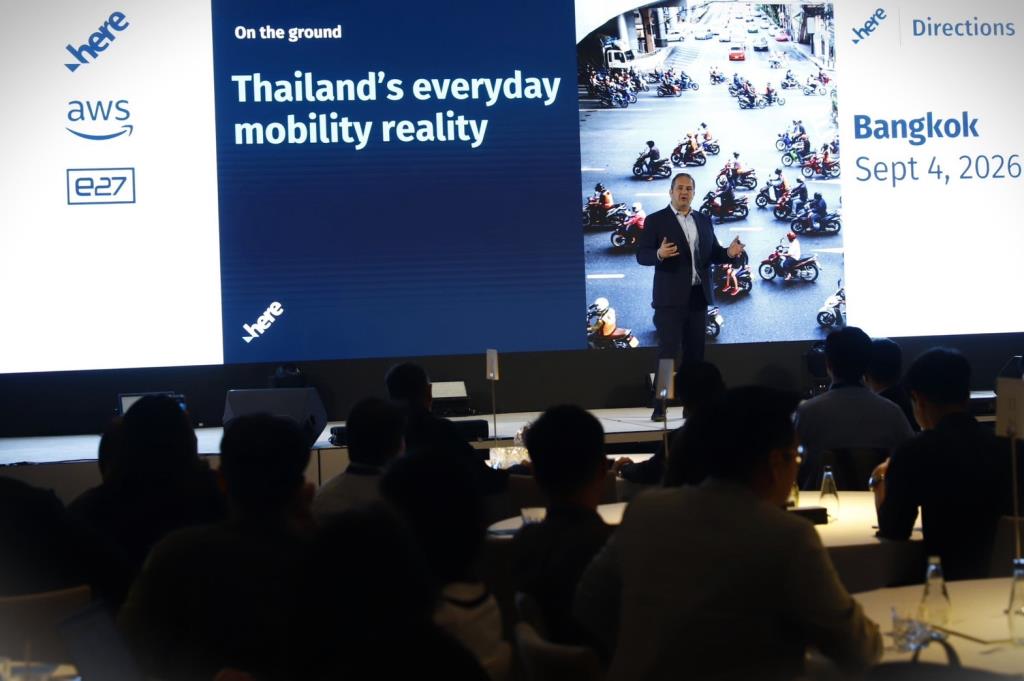 HERE Technologies นำทัพ AI ผสานข้อมูลเรียลไทม์  พลิกโฉมการเดินทาง-ขนส่งไทย ในงาน HERE Directions Bangkok 2026