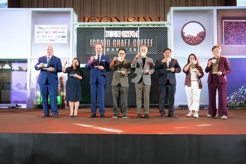 ไอคอนสยาม เปิดมหานครแห่งกาแฟ “ICONIC CRAFT COFFEE EXPO 2026” รวมที่สุดของกาแฟจากทั่วไทยและทั่วโลกที่คนรักกาแฟต้องมาเช็กอิน ระหว่างวันที่ 16 - 20 กันยายน 2569 ณ ชั้น 7 ไอคอนสยาม