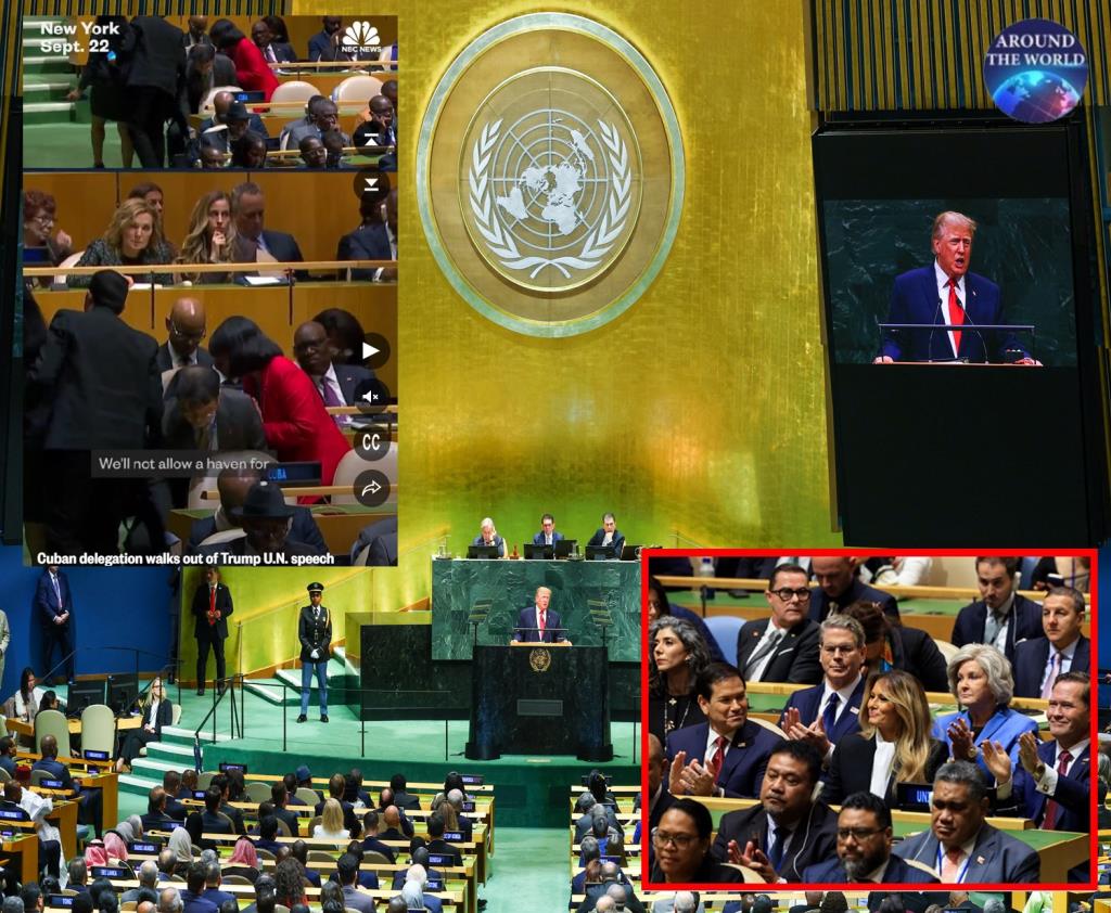 “ทรัมป์” แถลงประชุมใหญ่ UN ขู่จะทำลายล้าง “อิหร่าน” เชื่อได้ดีลหลังเลือกตั้งกลางเทอมสหรัฐฯ เล็งโค่นรบ.คิวบา ถึงเวลาต้องยุติการฆ่าคนในยูเครน แก้ตัวส่งคนไปลักพาตัว “มาดูโร”