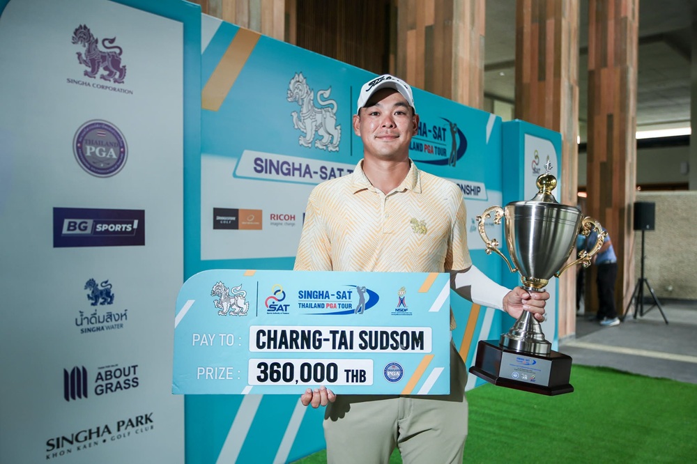 “ฉ่างไท้” ครองแชมป์ปิดฤดูกาลไทยแลนด์พีจีเอ 2026