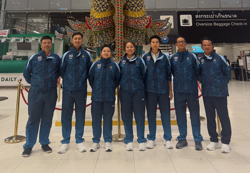นักกอล์ฟทีมชาติไทยออกเดินทางสู้ศึก เอเชียน เกมส์ ที่ญี่ปุ่น