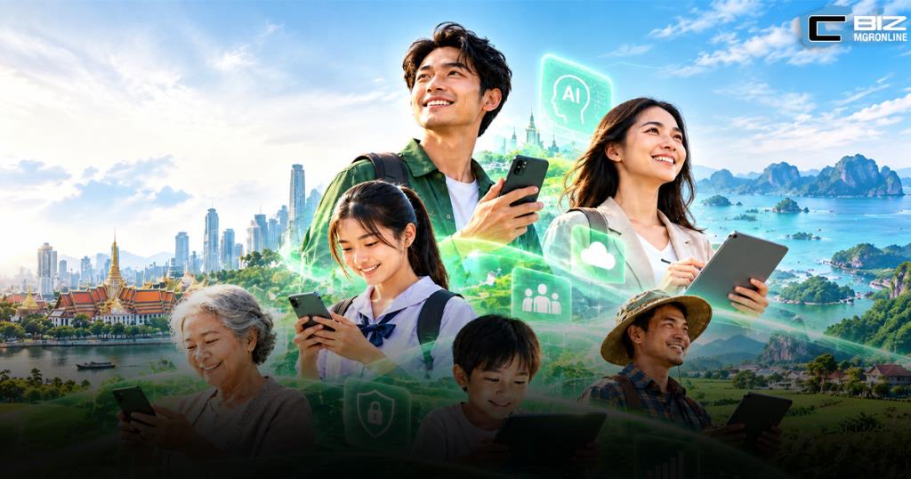 ดัชนีสุขภาวะดิจิทัลไทยปี 69 พุ่งสู่ระดับก้าวหน้า AIS ชี้โจทย์ใหญ่เร่งอุดช่องว่าง 'รู้เท่าทันข้อมูล-ความเหลื่อมล้ำทาง AI'
