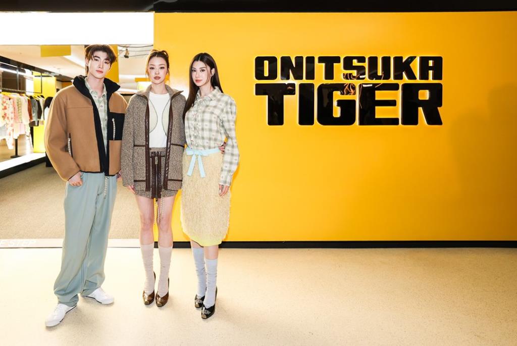 ลีน่า-หมิว และ บลู พงศ์ทิวัตถ์ ร่วมเปิดตัว Onitsuka Tiger Yellow Concept Pop-up Store