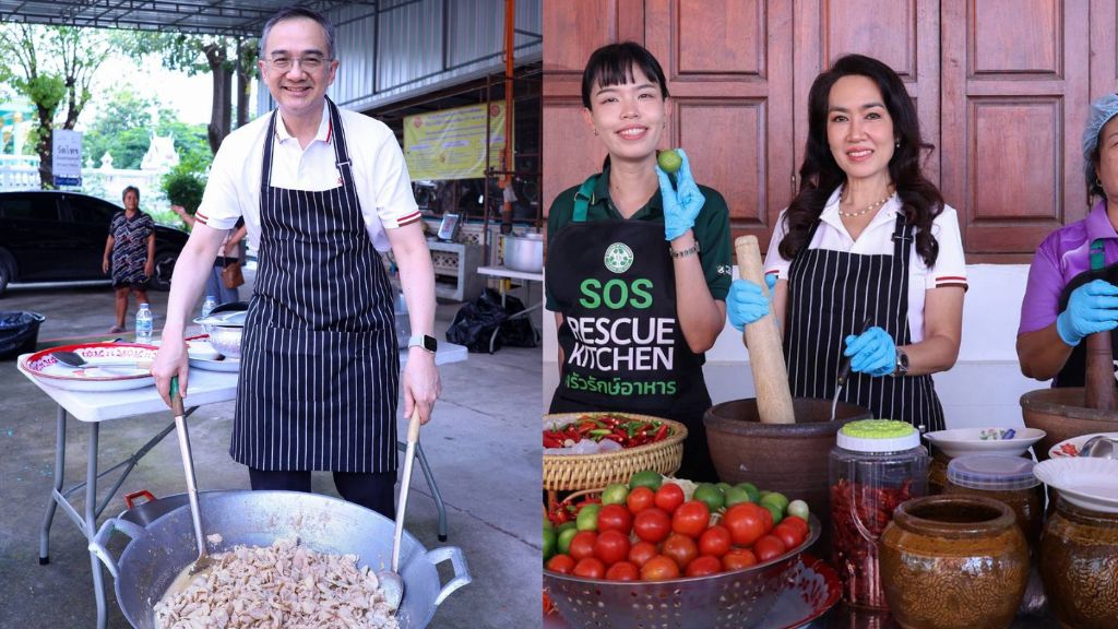 ‘กำธร ศิลาอ่อน' นำทีม S&P’ ส่งต่ออาหารส่วนเกิน ผ่านมูลนิธิ SOS Thailand