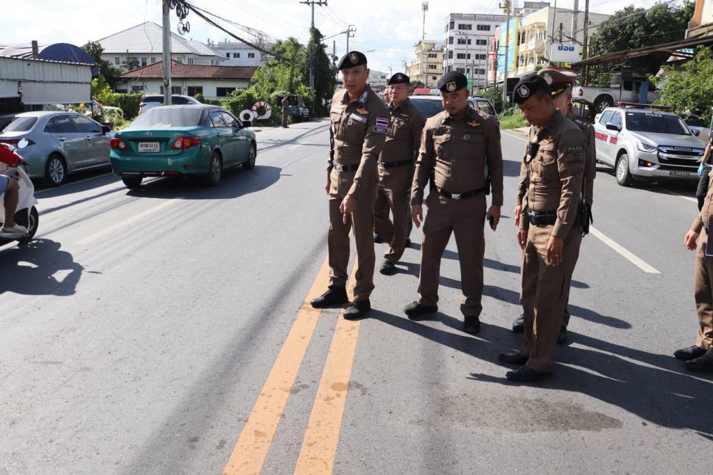 ผู้ช่วย ผบ.ตร. ลงพื้นที่ตรวจสอบจุดกลับรถมรณะ คร่าชีวิต 